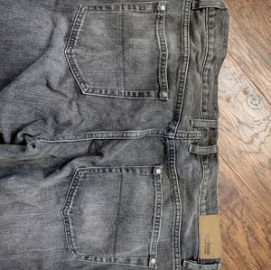 Men's urban pipeline dark gray size 34x34 jeans